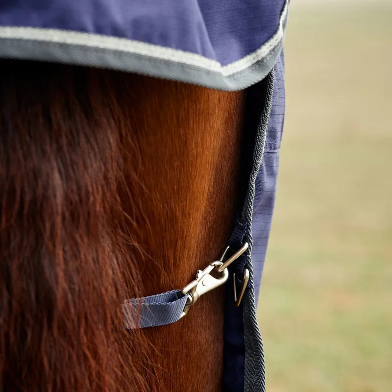 WeatherBeeta ComFiTec Tyro 360g Combo Turnout Rug - Navy/Charcoal-4