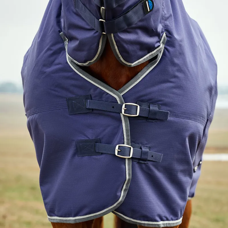 WeatherBeeta ComFiTec Tyro 50g Combo Turnout Rug - Navy/Charcoal-2