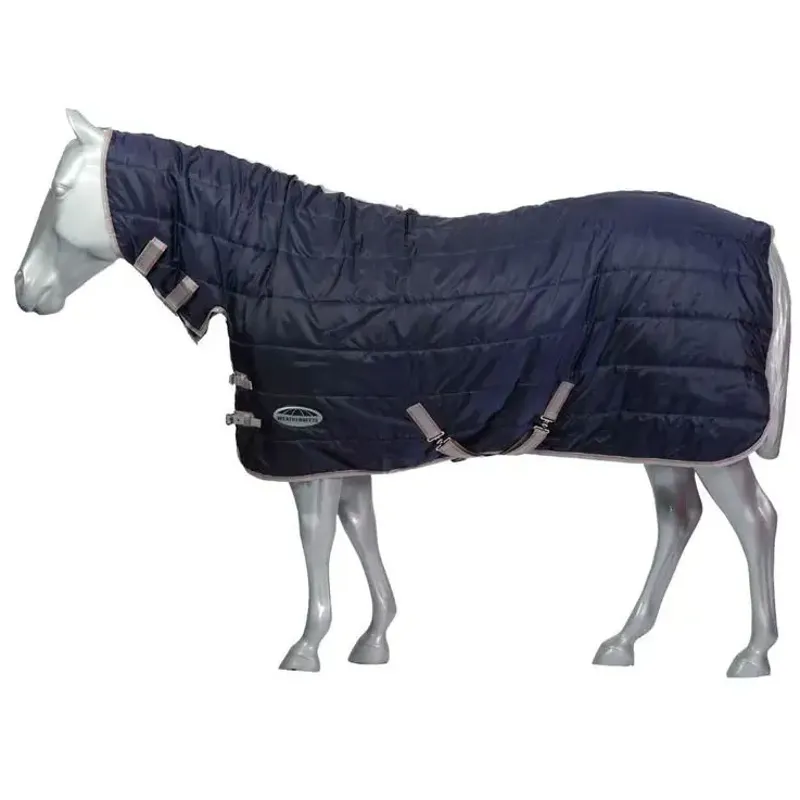 WeatherBeeta ComFiTec Channel Quilt 110 Combo Stable - Navy/Silver/Red-4