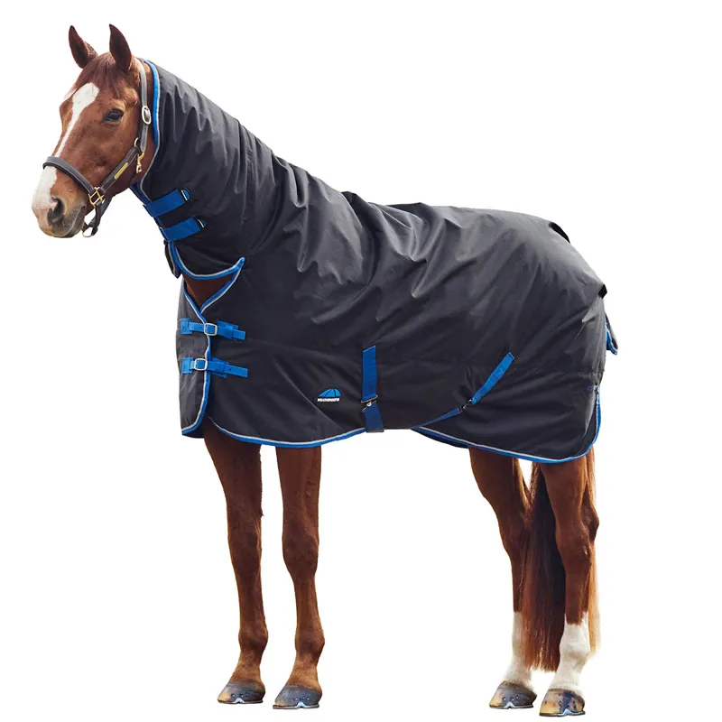 WeatherBeeta ComFiTec Tyro 220g Combo Turnout Rug - Black/Cobalt-6