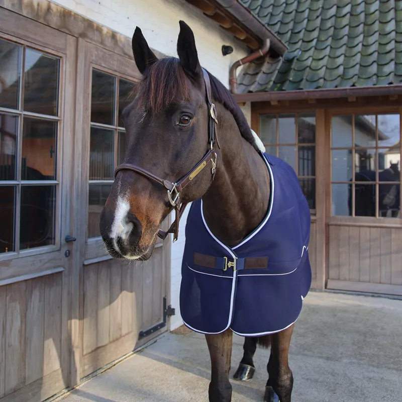 Kentucky Comfort 3D Fleece Liner Rug - Navy-10