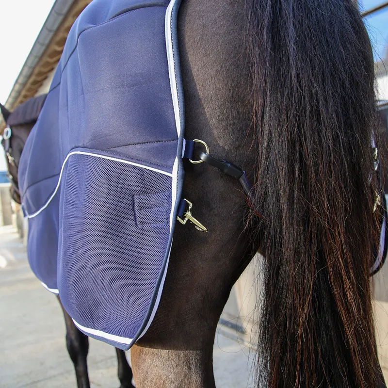 Kentucky Comfort 3D Fleece Liner Rug - Navy-5
