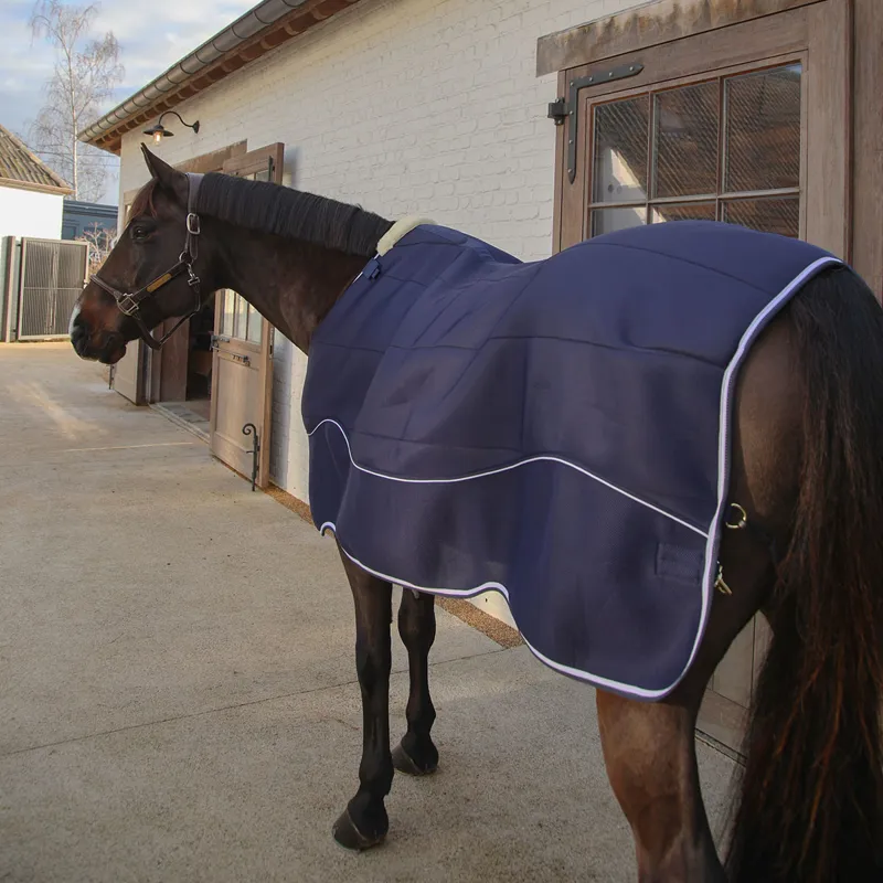 Kentucky Comfort 3D Fleece Liner Rug - Navy-2