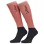 LeMieux Junior Competition Riding Socks 2 Pack - Cranberry