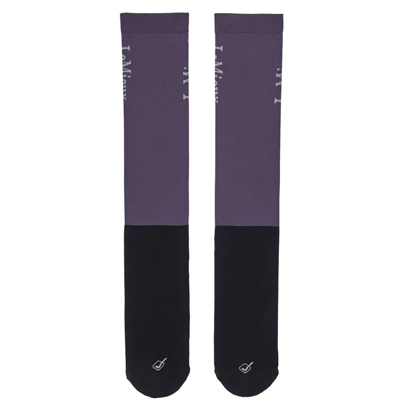 LeMieux Junior Competition Riding Socks 2 Pack - Juniper-2