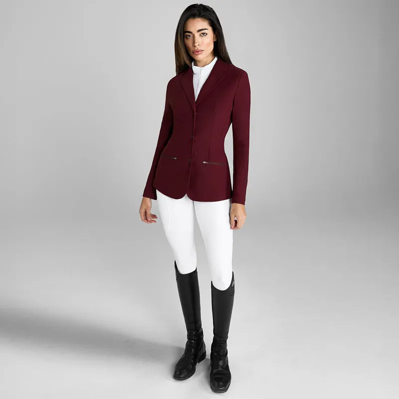 Aztec Diamond Womens Show Jacket - Cherry-6