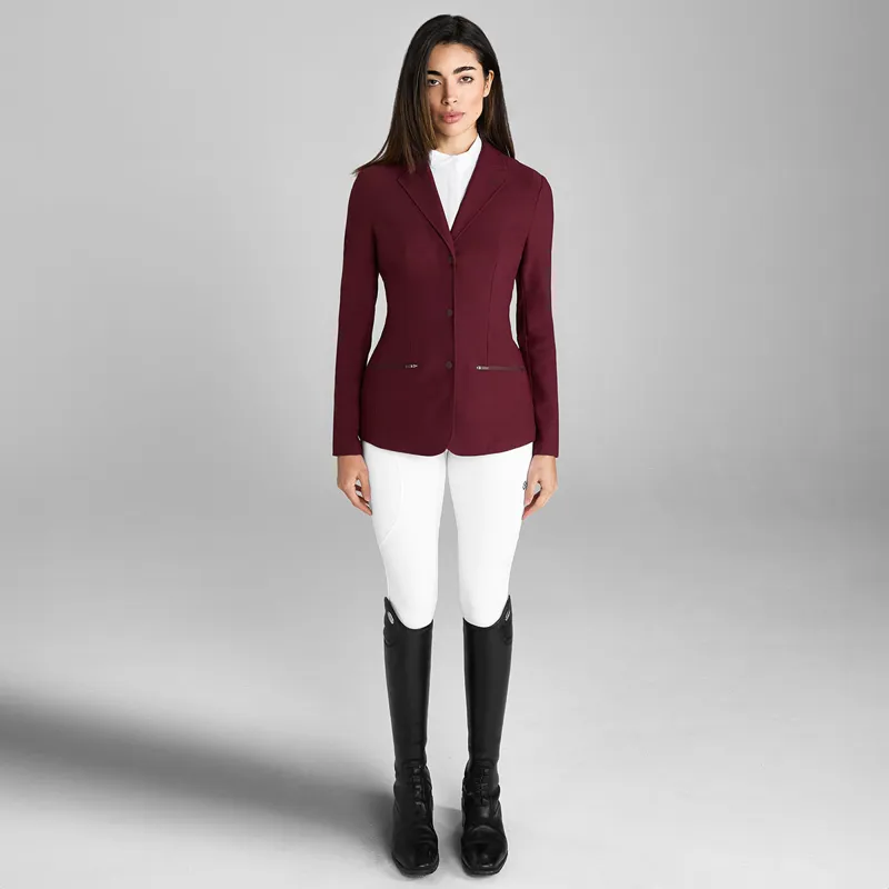 Aztec Diamond Womens Show Jacket - Cherry-3