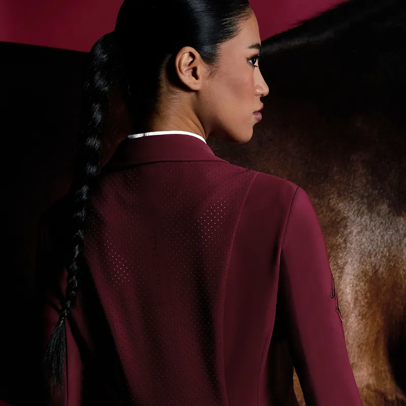 Aztec Diamond Womens Show Jacket - Cherry-9