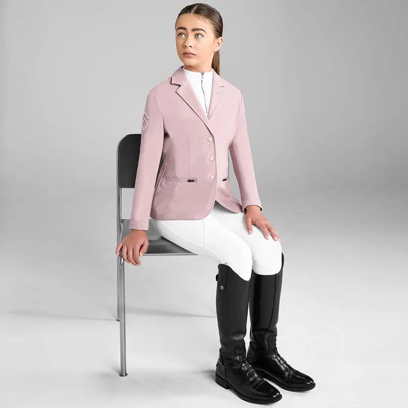 Aztec Diamond Young Rider Show Jacket - Pink-5