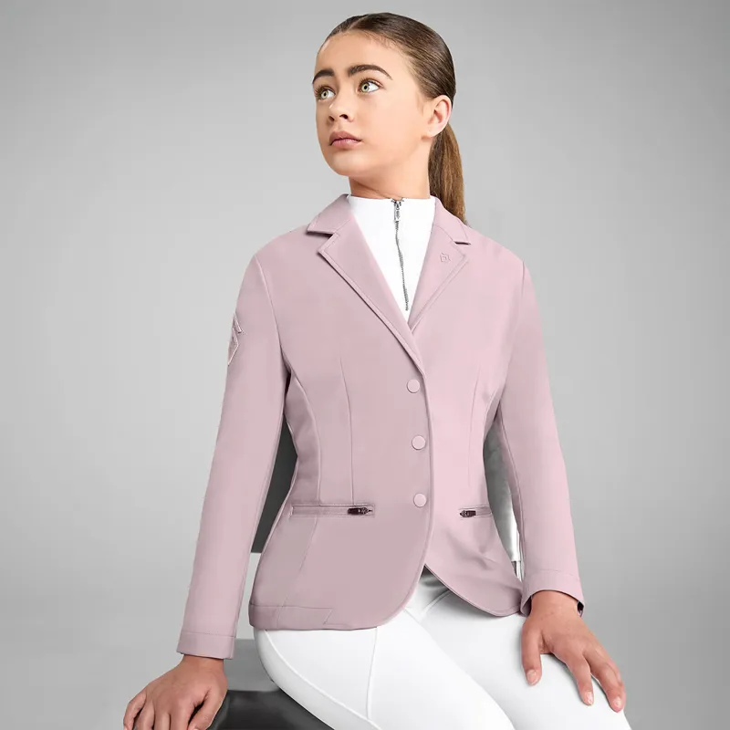Aztec Diamond Young Rider Show Jacket - Pink-7