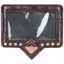 Imperial Riding Show n Glow Competition Number Holder - Brown