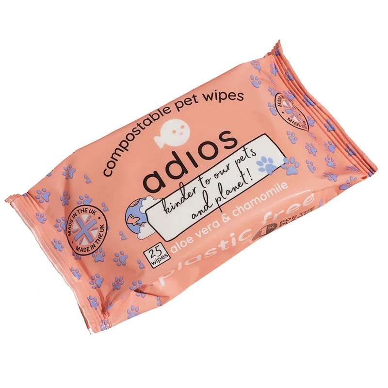 Adios Compostable Wet Wipes