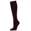 Weatherbeeta Compression Adults Tall Riding Socks - Mulberry/Bright Pink