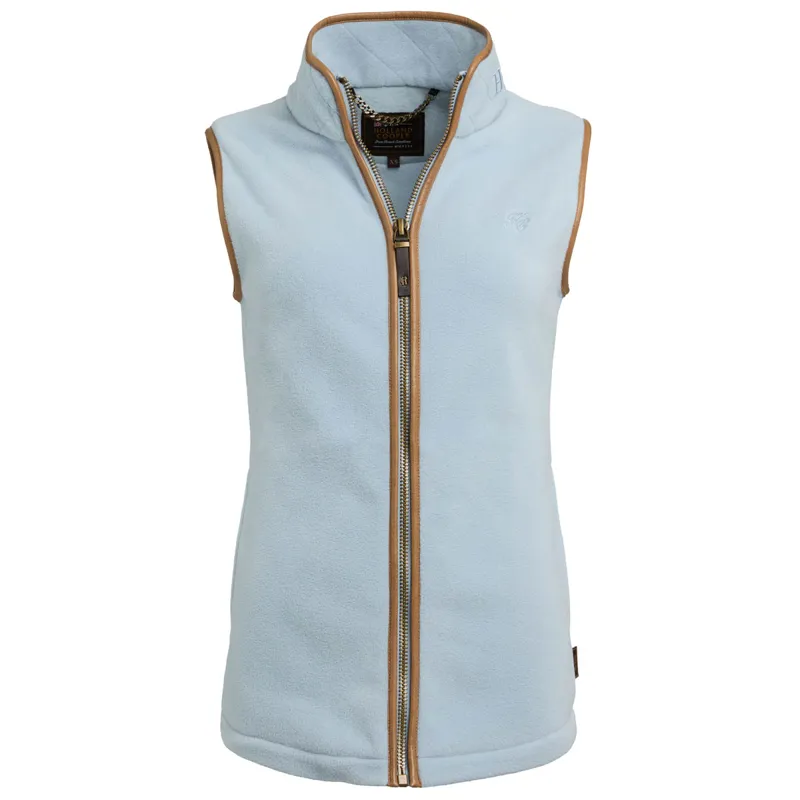 Holland Cooper Country Fleece Womens Gilet - Pale Blue-1