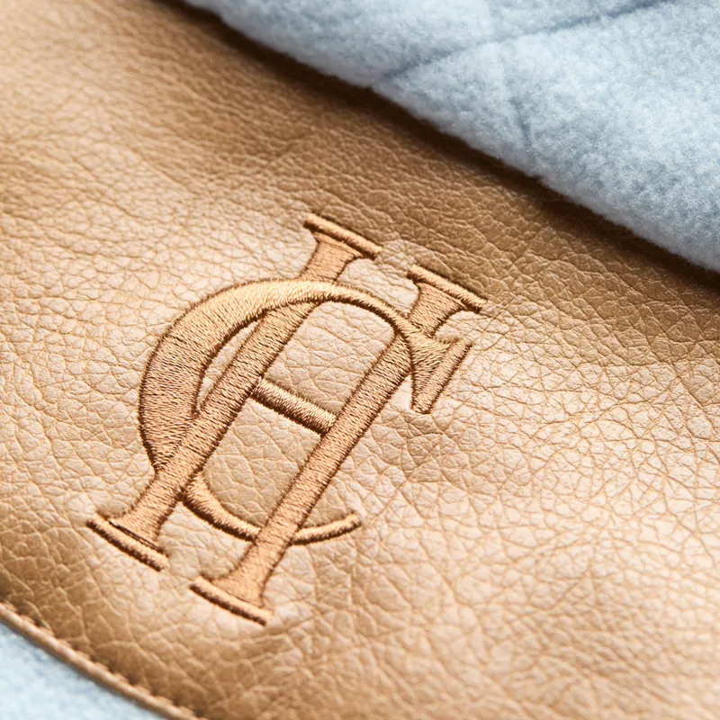 Holland Cooper Country Fleece Womens Gilet - Pale Blue-2