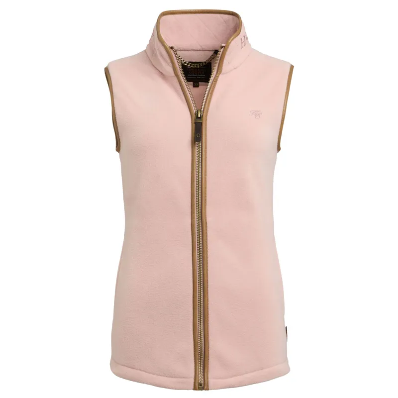 Holland Cooper Country Fleece Ladies Gilet - Soft Pink-5