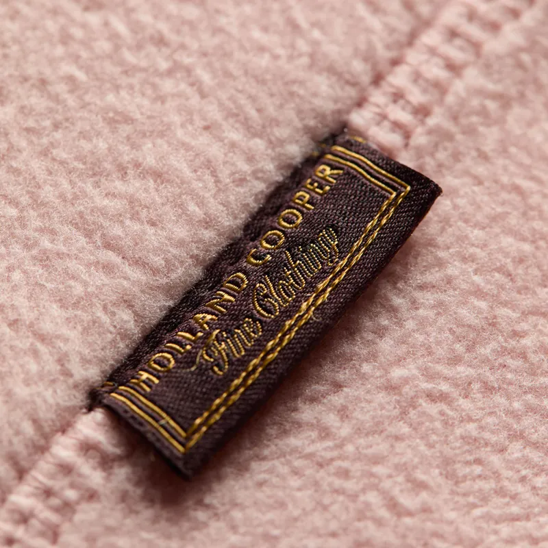 Holland Cooper Country Fleece Ladies Gilet - Soft Pink-8