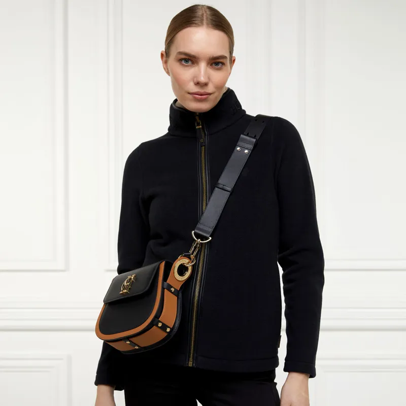 Holland Cooper Country Fleece Ladies Jacket - Black-2