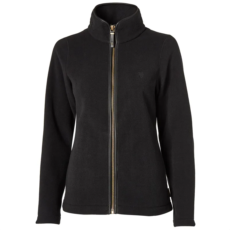 Holland Cooper Country Fleece Ladies Jacket - Black-3