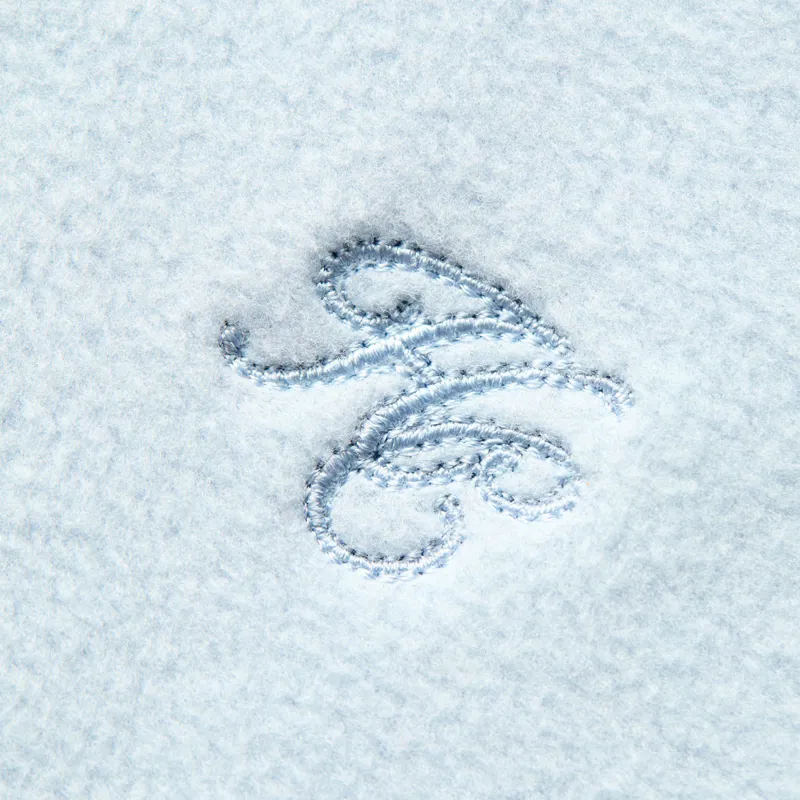 Holland Cooper Country Fleece Half Zip Ladies Jumper - Pale Blue-6