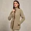 Holland Cooper Longline Country Fleece Ladies Jacket - Sage