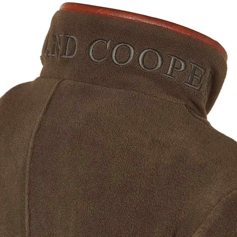 Holland Cooper Longline Country Fleece Womens Jacket - Khaki-7