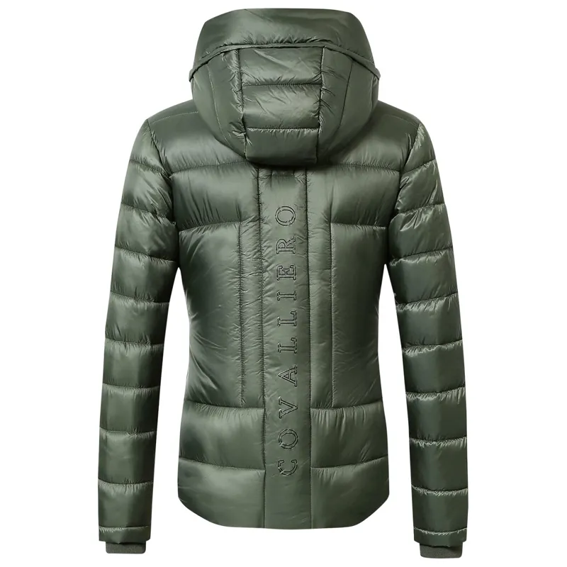 Covalliero Ladies Quilted Jacket - Opal Green-1