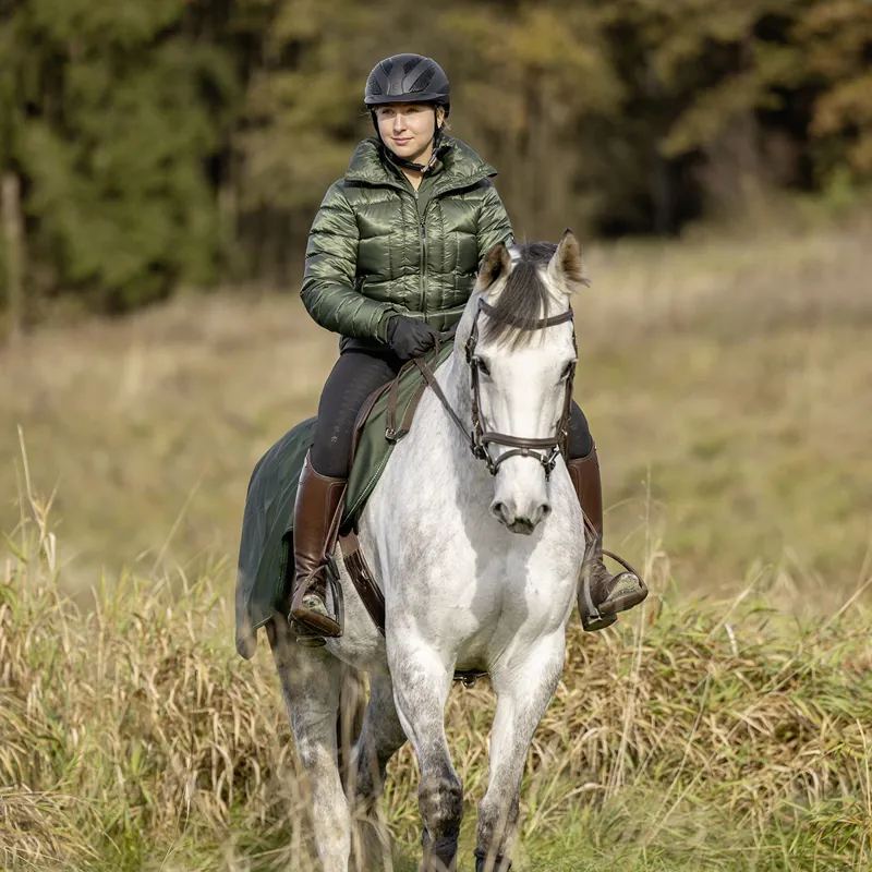 Covalliero Ladies Quilted Jacket - Opal Green-4