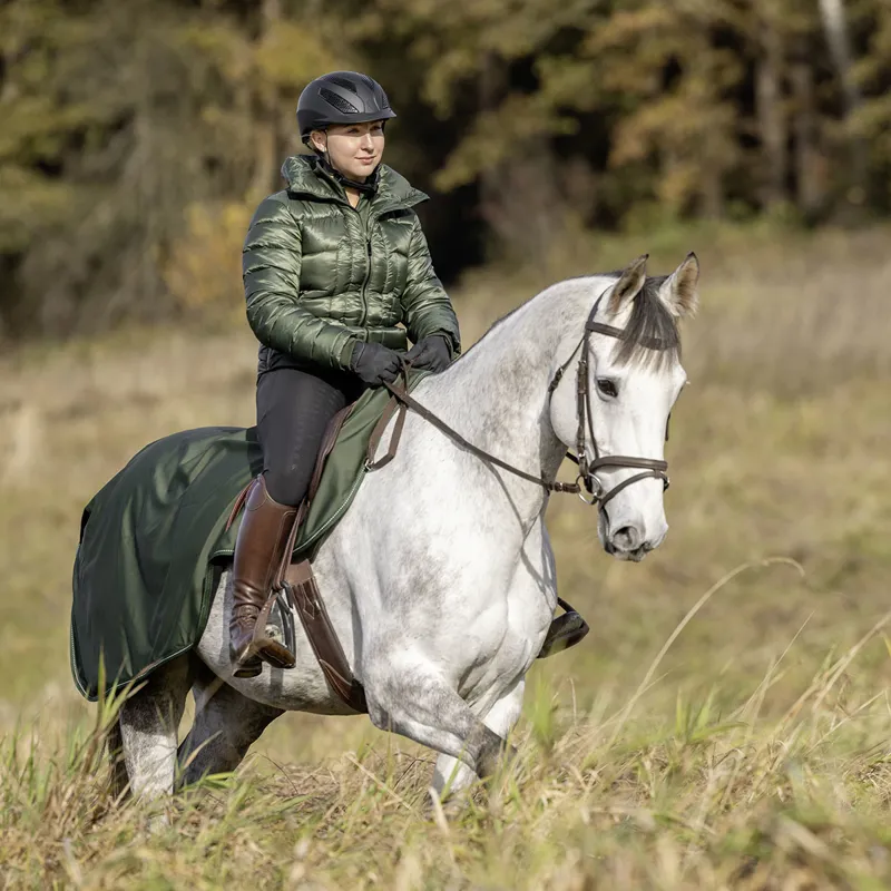 Covalliero Ladies Quilted Jacket - Opal Green-3