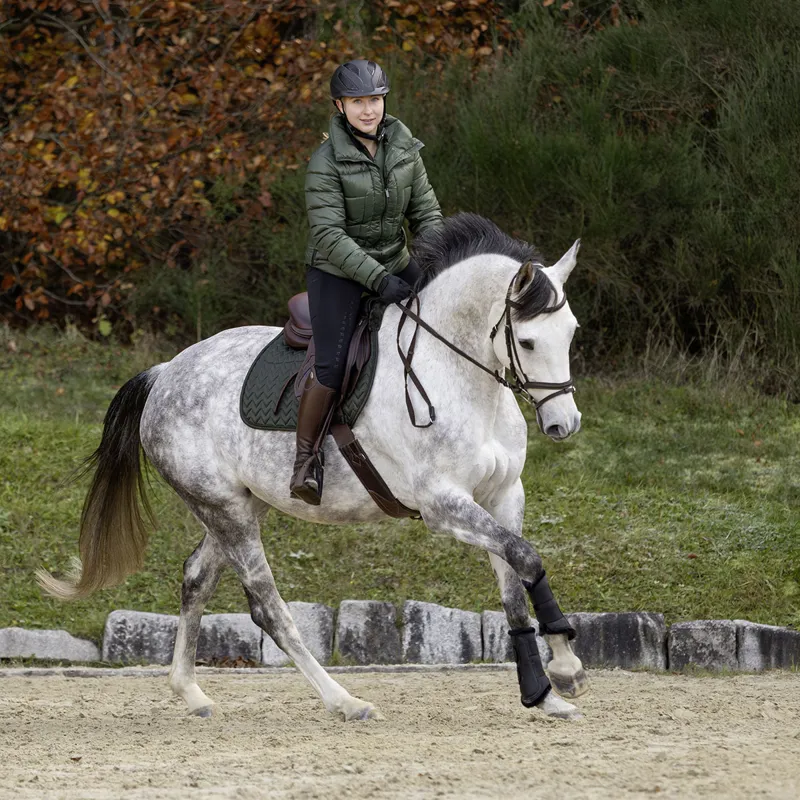 Covalliero Ladies Quilted Jacket - Opal Green-6