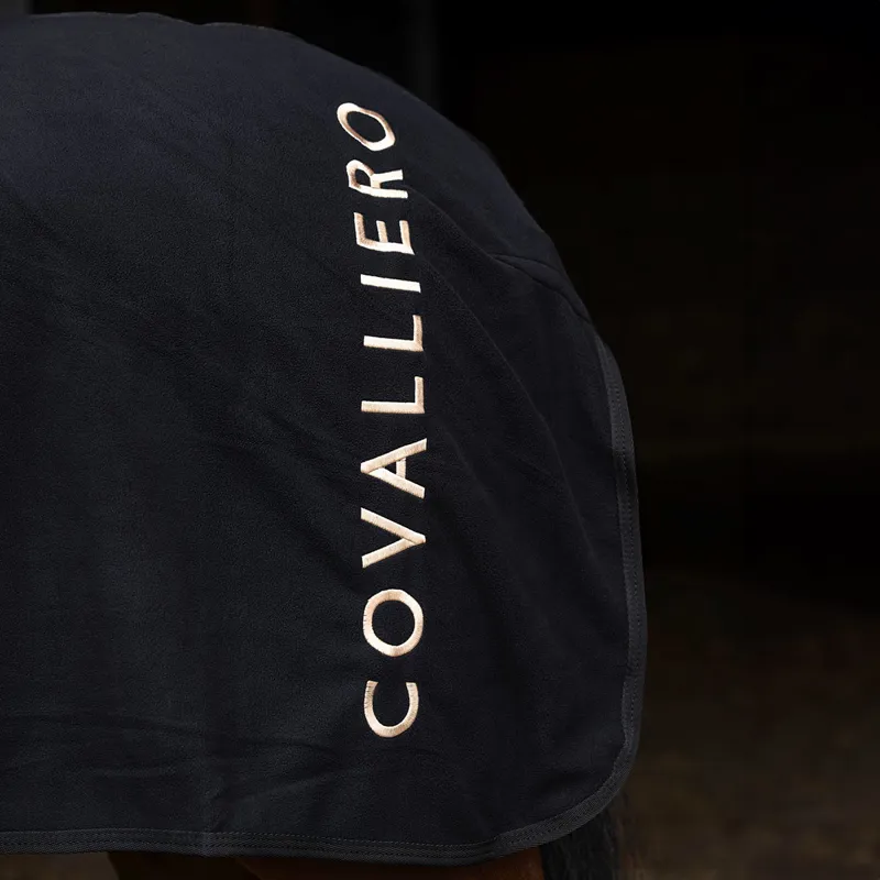 Covalliero Fleece Exercise Sheet - Black-2