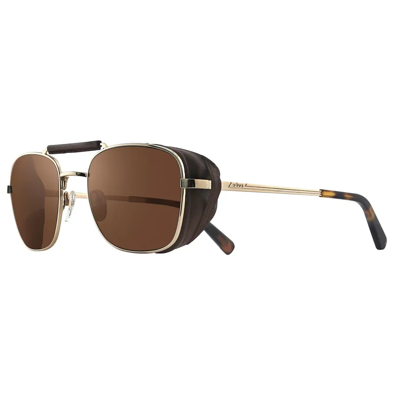 Revo Crafted Sunglasses - Shiny Gold/Terra