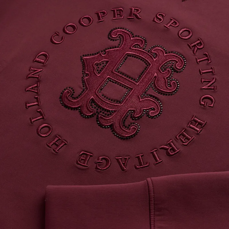 Holland Cooper Cranborne Crystal Womens Crew Jumper - Mulberry-1