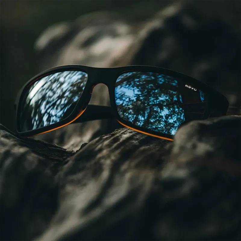 Revo Crawler Sunglasses - Matte Black/Tortoise/Blue Water-2