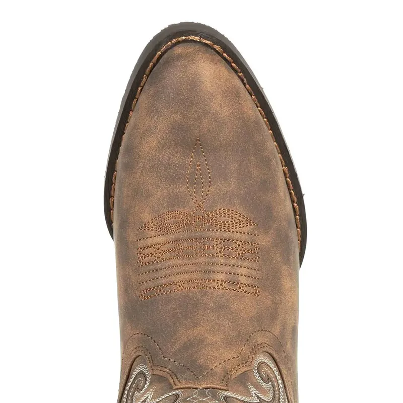 Durango Crush Ladies Short Western Boots - Driftwood-5