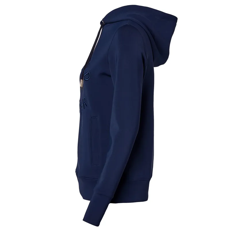 Holland Cooper Crystal Ladies Hoodie - Navy-4
