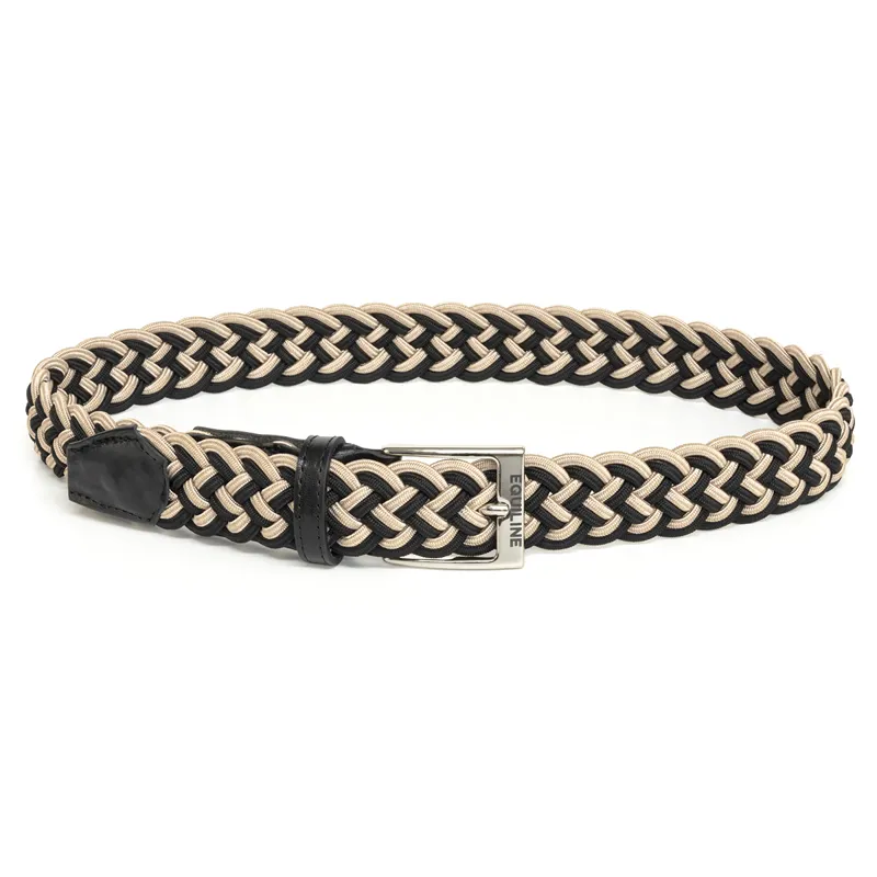 Equiline Cumiec Braided Belt - Black-1