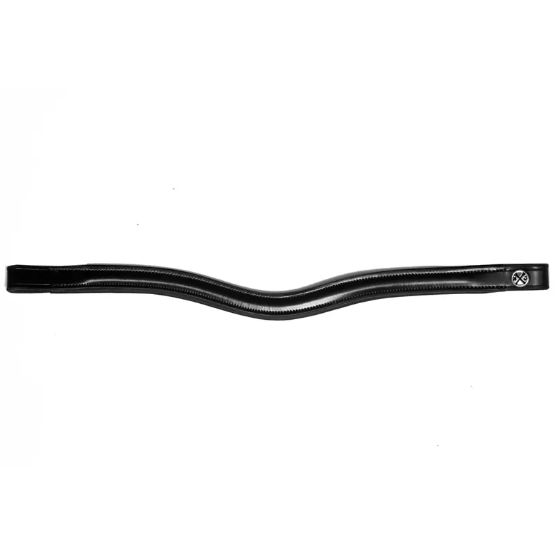 Henry James Curved Browband - Black