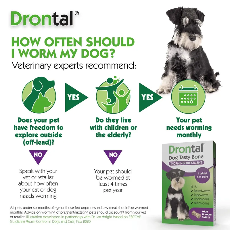 Drontal Dog Tasty Bone Worming Tablets-8