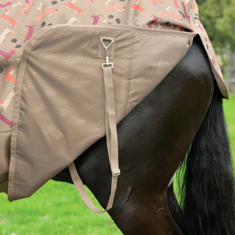 WeatherBeeta ComFiTec Essential 220g Combo Turnout Rug - Dachshund-3