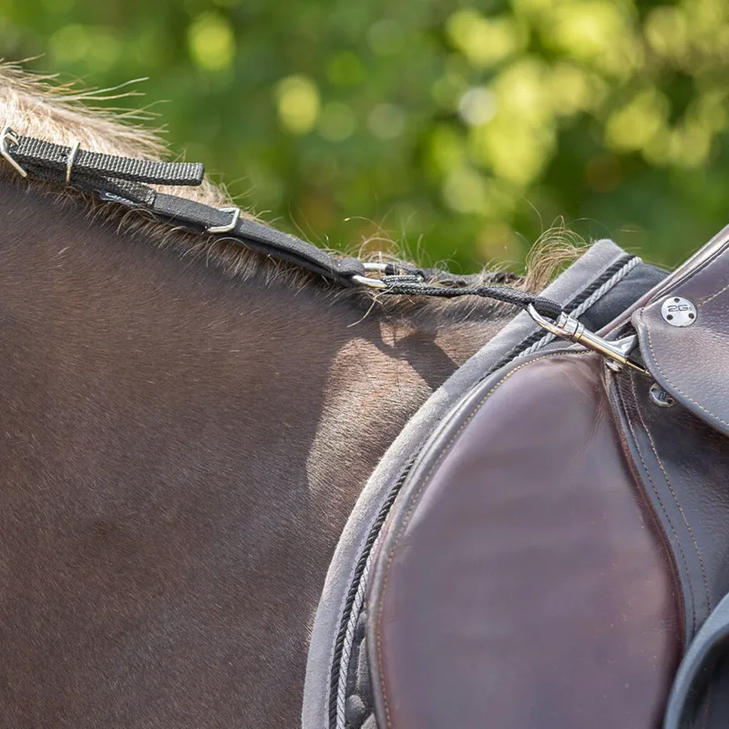 QHP Daisy Rein - Black-2