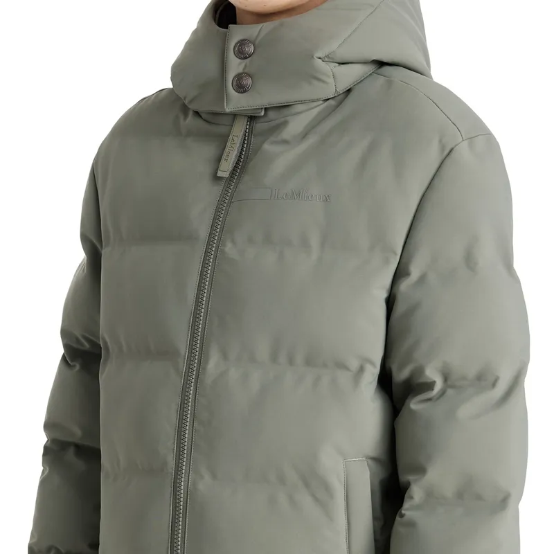 LeMieux Young Rider Daisy Waterproof Junior Coat - Rosemary-9