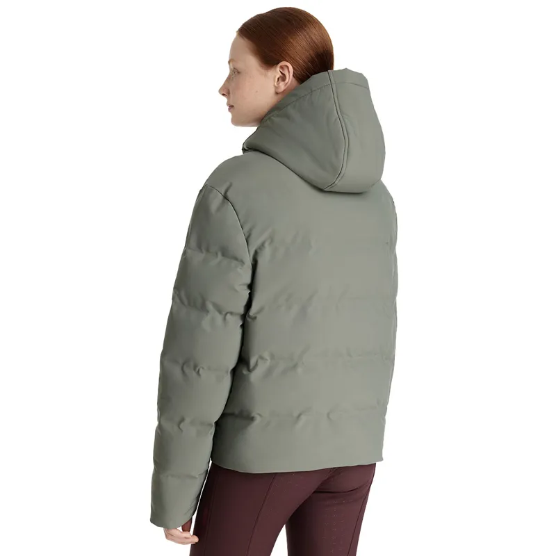 LeMieux Young Rider Daisy Waterproof Junior Coat - Rosemary-3