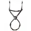 Henry James Double Buckle Grackle Noseband - Havana Brown
