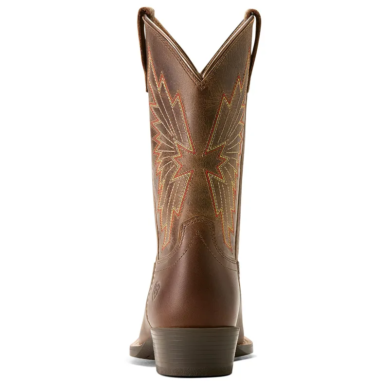 Ariat Decatur Junior Western Boots - Honey Bee-2