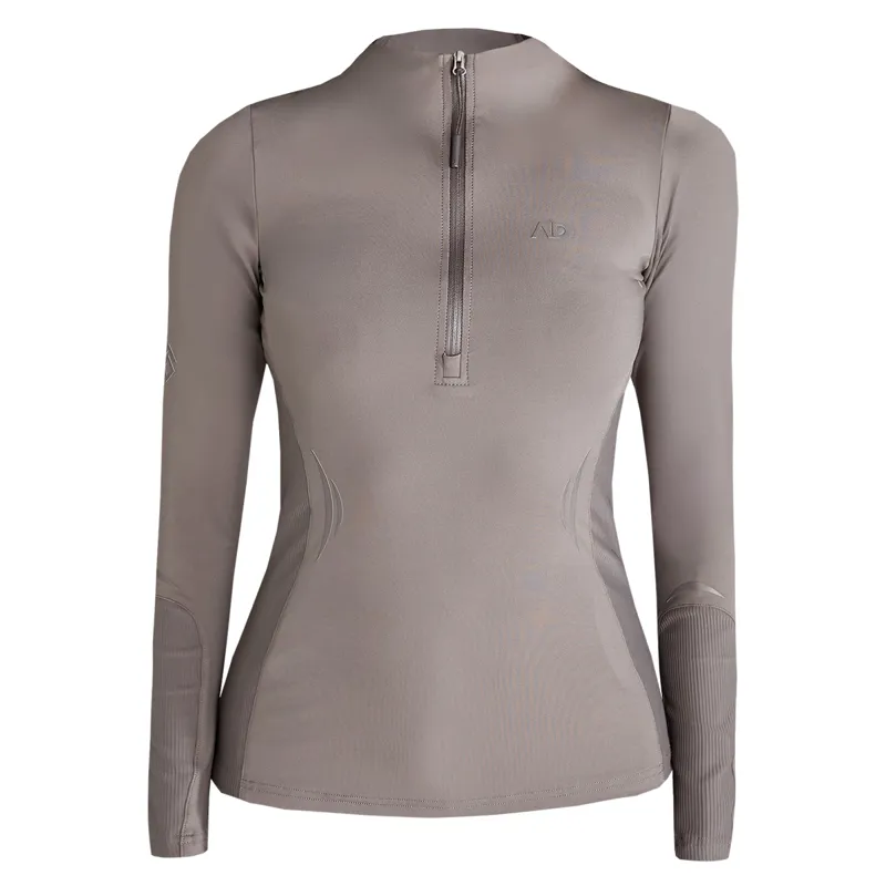 Aztec Diamond Define Ladies Long Sleeve Base Layer - Truffle-8