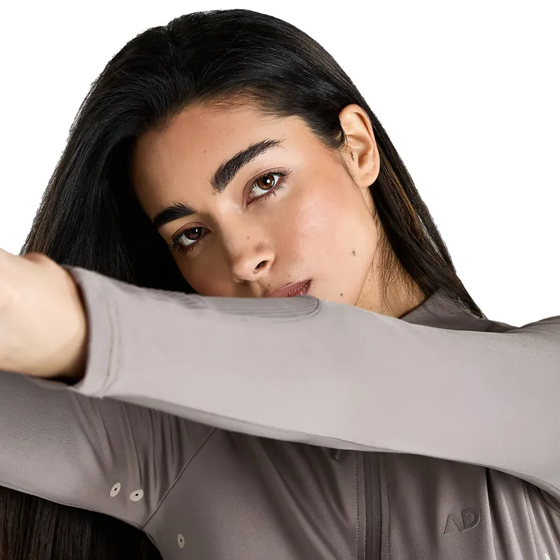 Aztec Diamond Define Ladies Long Sleeve Base Layer - Truffle-3