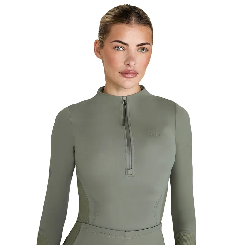 Aztec Diamond Define Ladies Long Sleeve Base Layer - Sage