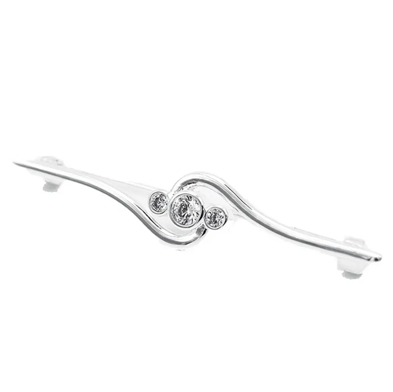 Equetech Deluxe Twist Stock Pin - Silver