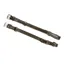 Dever Ascot Billet Cheek Pieces - Brown